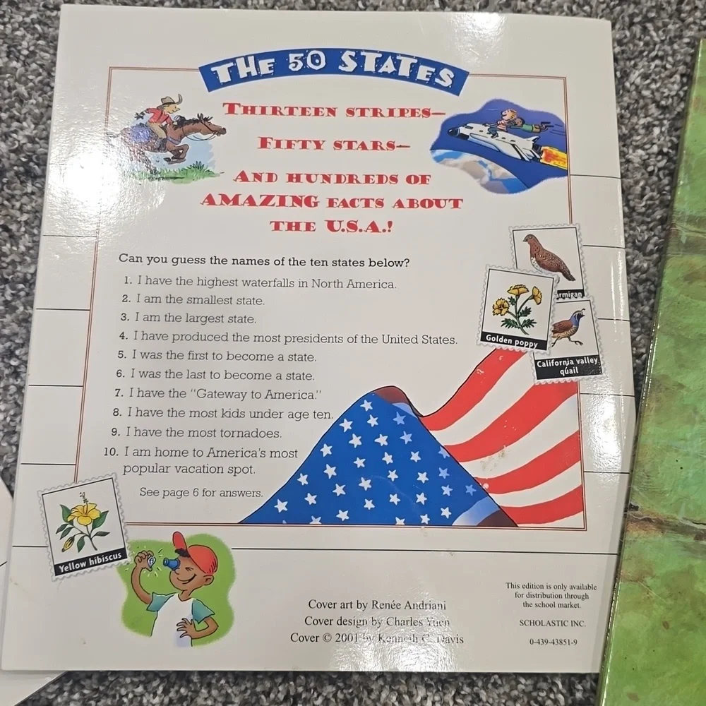 Vintage SCHOLASTIC Book Bundle - American History Books for Kids